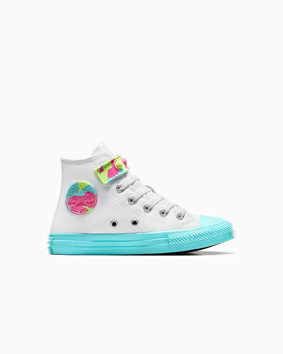 ​Chuck Taylor All Star Bubble Strap Easy-On Hyper Brights Little 