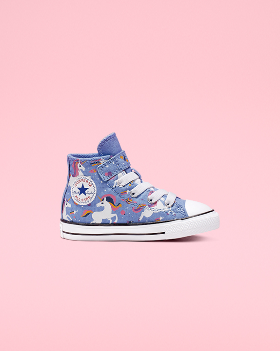 Blue unicorn converse on sale